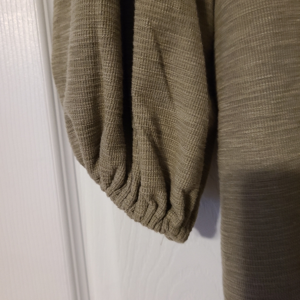 R.Vivmos army green dress size M 8/10 - Picture 7 of 16